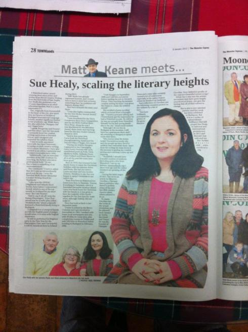 Me in the Munster Express