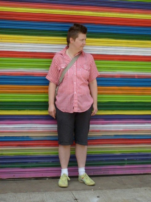 Amelia stands out from the line